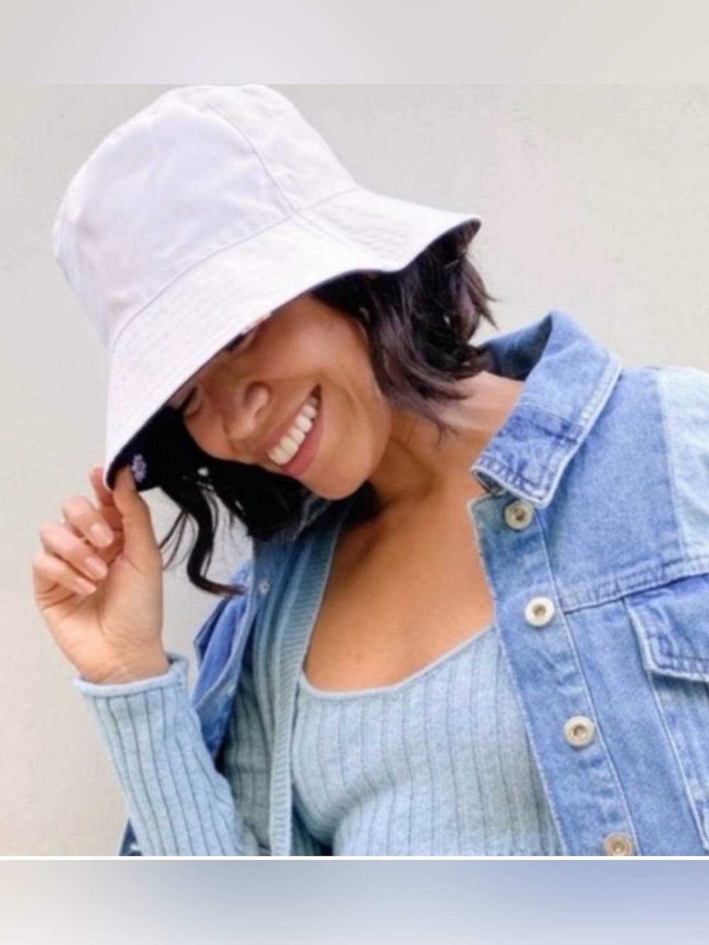 Alice & Olivia Reversible Bucket Hat